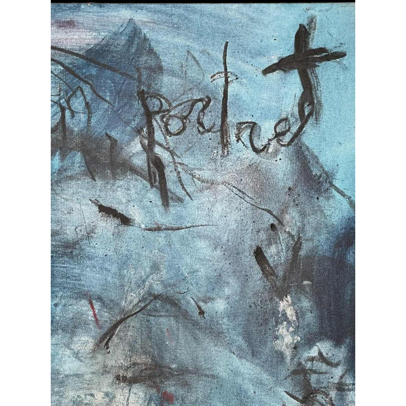 Pierre DEVREUX (1955-): « Coup volontaire » 1992 schilderij