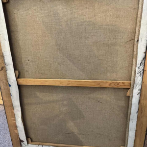 Christian HOCQUET "At the market" oil on canvas