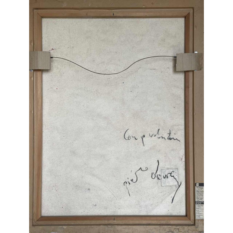 Pierre DEVREUX (1955-): « Coup volontaire » 1992 schilderij