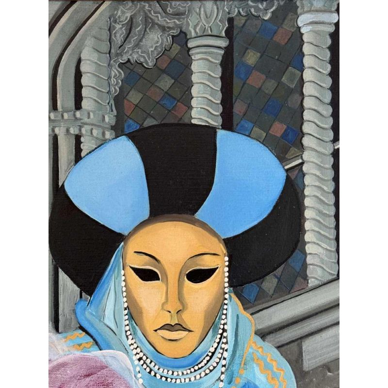 Marguerite BONNET Masks of Venice Carnival 1992