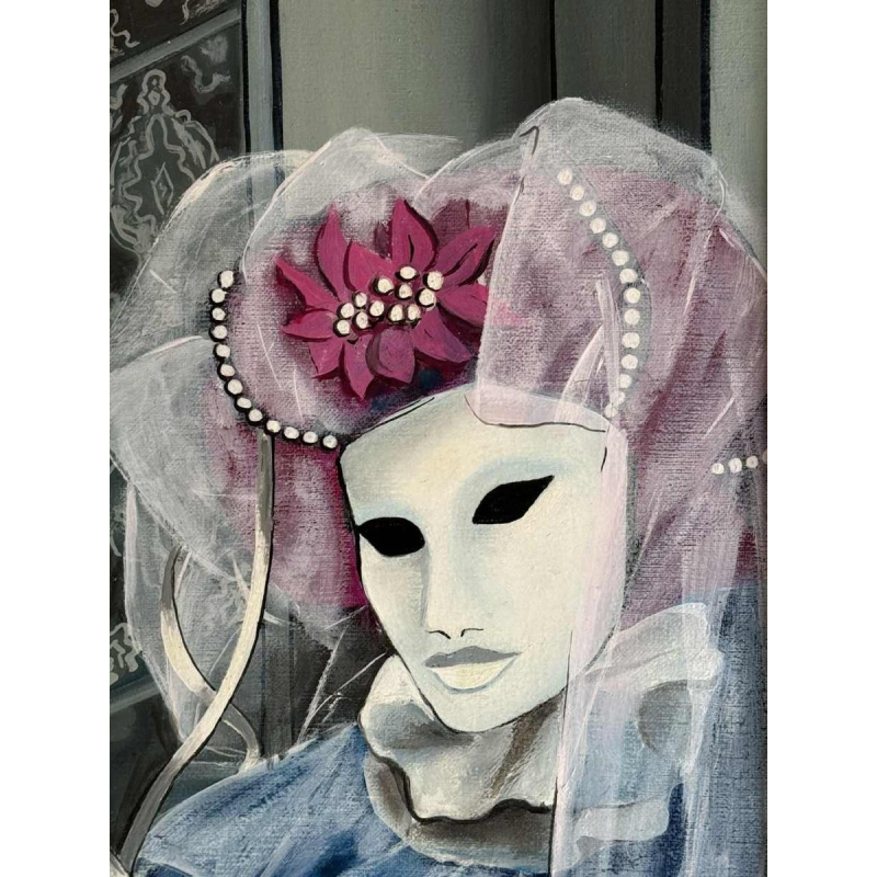 Marguerite BONNET Masks of Venice Carnival 1992