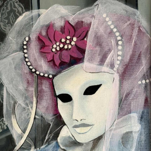 Marguerite BONNET Maskers van Venetië Carnaval 1992