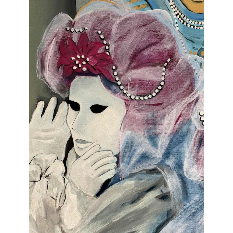 Marguerite BONNET Maskers van Venetië Carnaval 1992