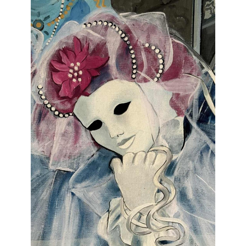 Marguerite BONNET Maskers van Venetië Carnaval 1992