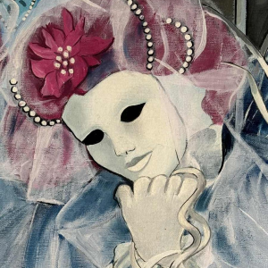 Marguerite BONNET Maskers van Venetië Carnaval 1992