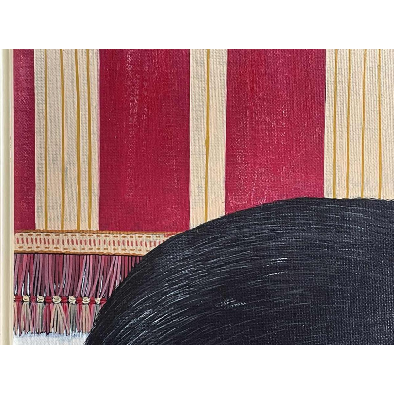 Thérèse COUSTRY (1950-) : « Liggende kat »