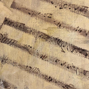 Christian HOCQUET « Muzikale toonladders thuis - de pianiste » schilderij olie op doek