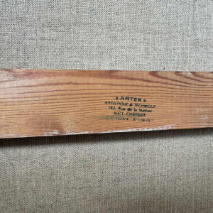 Michel MERCIE « The street », painting, oil on canvas