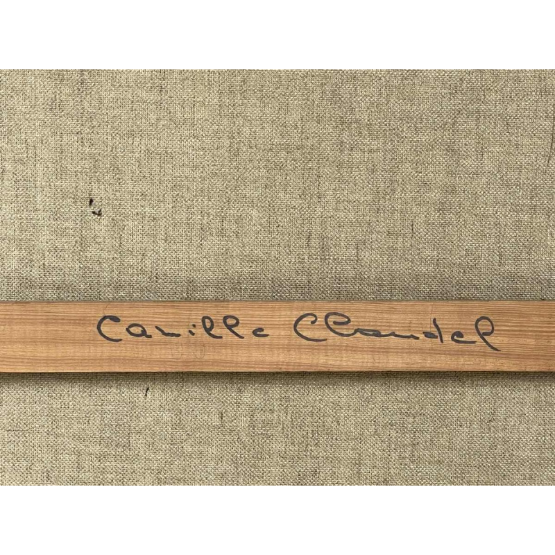 Christian HOCQUET (1935-2014) : « Camille Claudel » hst 99x73 cm