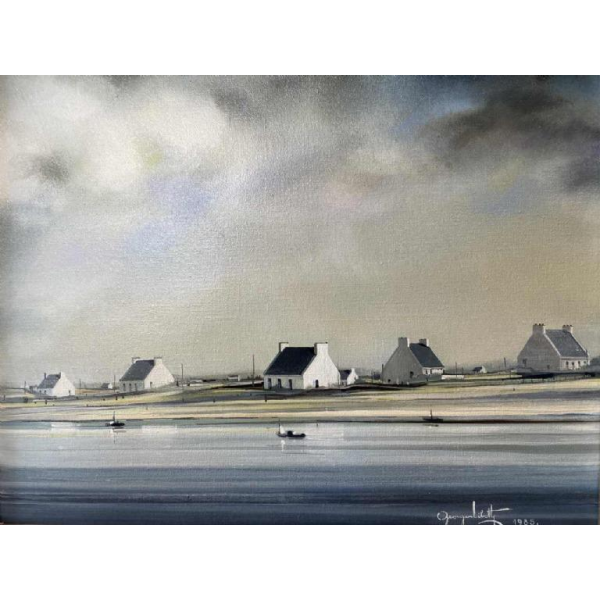 Georges LIBOTTE (1920-2002): Matin avant la pluie 1985 (Ochtend voor de regen, 1985)