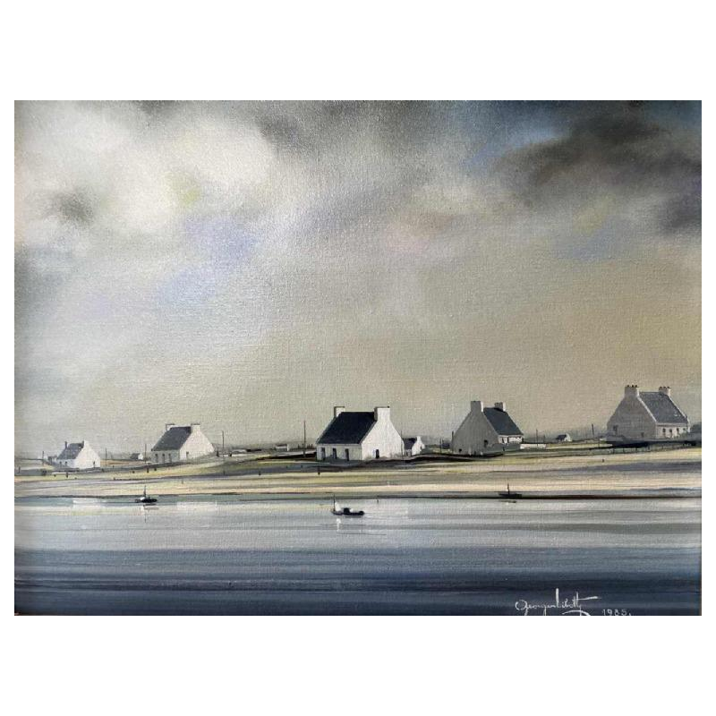 Georges LIBOTTE (1920-2002): « Matin avant la pluie 1985 »