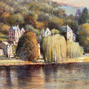 Olivier-Henri BOSERET (1924-2005) "Rand van de Maas".