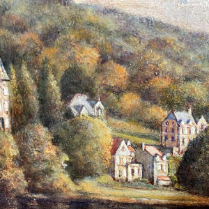 Olivier-Henri BOSERET (1924-2005) "Rand van de Maas".