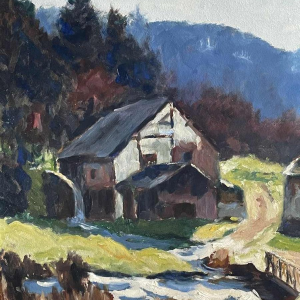 Dr Pierre DELCOURT (1914-): «Le moulin à eau de Molhan (Ardenne) »
