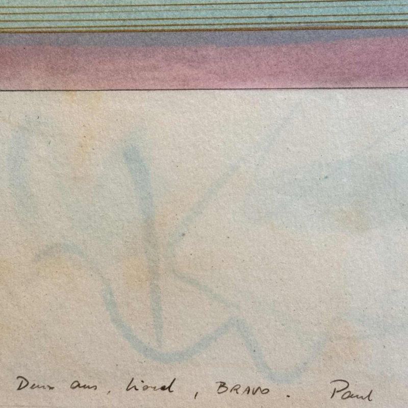 Paul THUBEAUVILLE (1946-): Two years Lionel. Well done, Paul. Paul