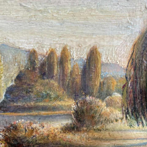 Olivier-Henri BOSERET (1924-2005) "Rand van de Maas".