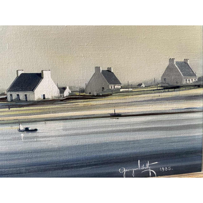 Georges LIBOTTE (1920-2002): Matin avant la pluie 1985 (Ochtend voor de regen, 1985)