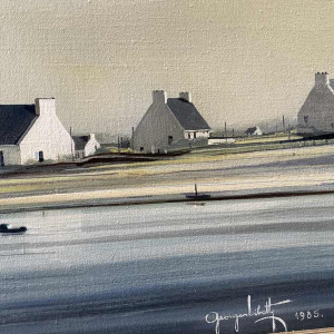 Georges LIBOTTE (1920-2002): Matin avant la pluie 1985 (Morning before the rain, 1985)