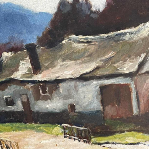 Dr Pierre DELCOURT (1914-): De watermolen van Molhan (Ardennen).