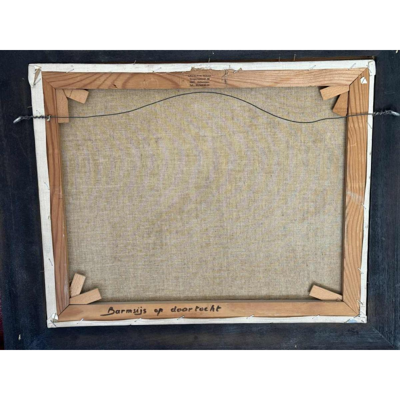 Roger CASTELEYN « Sizerin flammé sur une branche de bouleau »