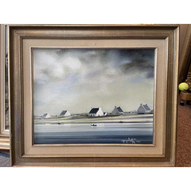 Georges LIBOTTE (1920-2002): « Matin avant la pluie 1985 »