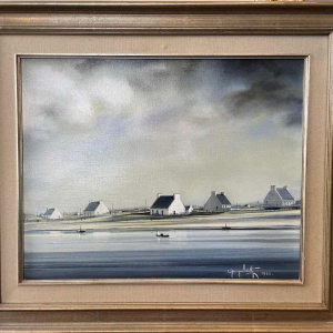 Georges LIBOTTE (1920-2002): Matin avant la pluie 1985 (Ochtend voor de regen, 1985)