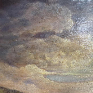 Olivier-Henri BOSERET (1924-2005) «  Bord de Meuse »