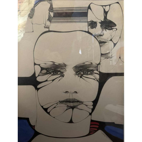 Jean-Luc FLEBUS (1948-): «  Masques »