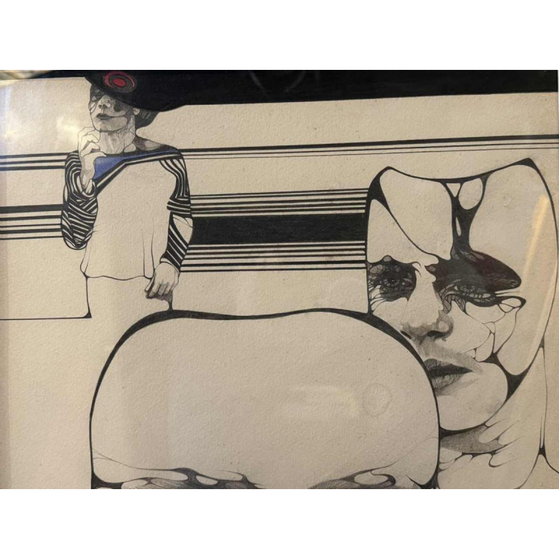 Jean-Luc FLEBUS (1948-): Masques (Maskers)