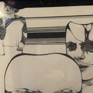 Jean-Luc FLEBUS (1948-): Masques (Maskers)