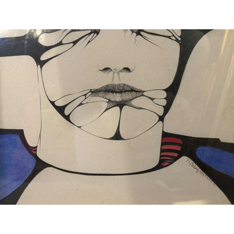 Jean-Luc FLEBUS (1948-): Masques (Maskers)