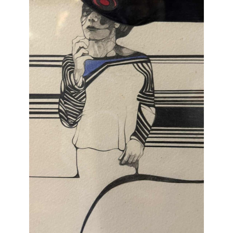 Jean-Luc FLEBUS (1948-): Masques (Maskers)