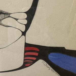 Jean-Luc FLEBUS (1948-): Masques (Maskers)