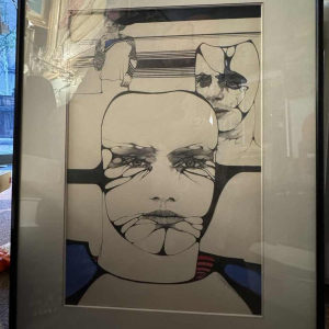 Jean-Luc FLEBUS (1948-): Masques (Maskers)