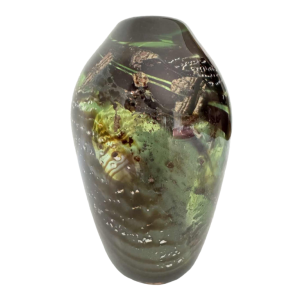 Claude MORIN (1932-2021): vase avec inclusions
