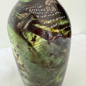 Claude MORIN (1932-2021): vase avec inclusions