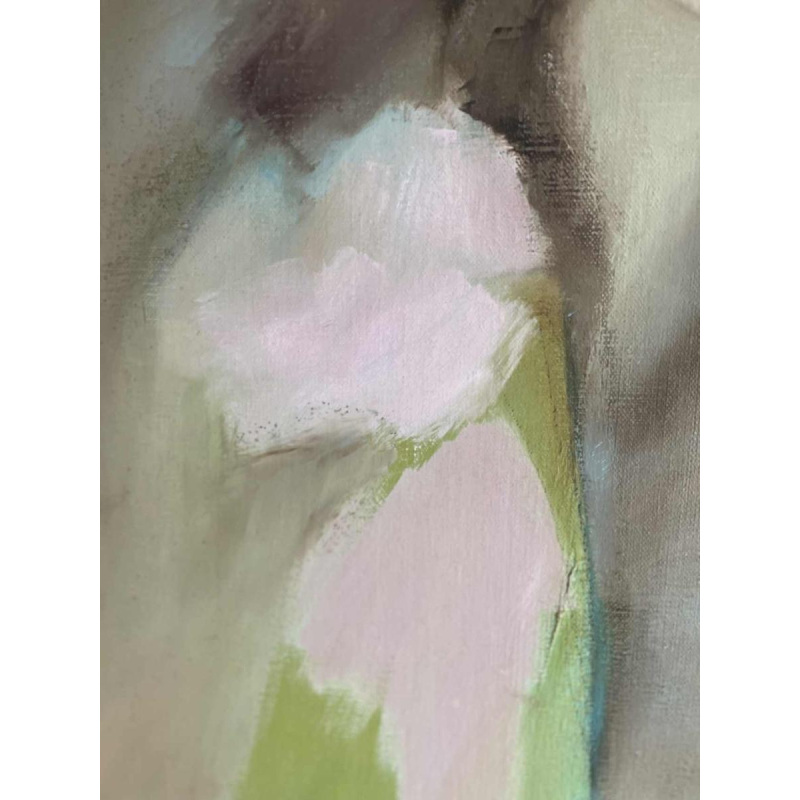 Ninette FERARD (1933-) Jonge vrouw 1982 olieverf op doek 85x80 cm