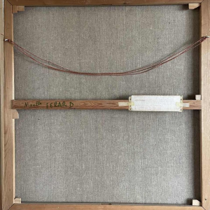 Ninette FERARD (1933-) Jonge vrouw 1982 olieverf op doek 85x80 cm