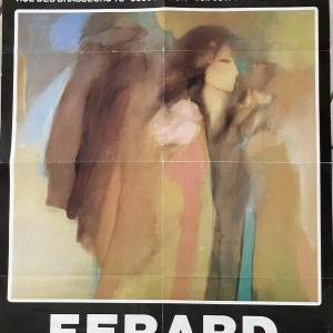 Ninette FERARD (1933-) Jonge vrouw 1982 olieverf op doek 85x80 cm