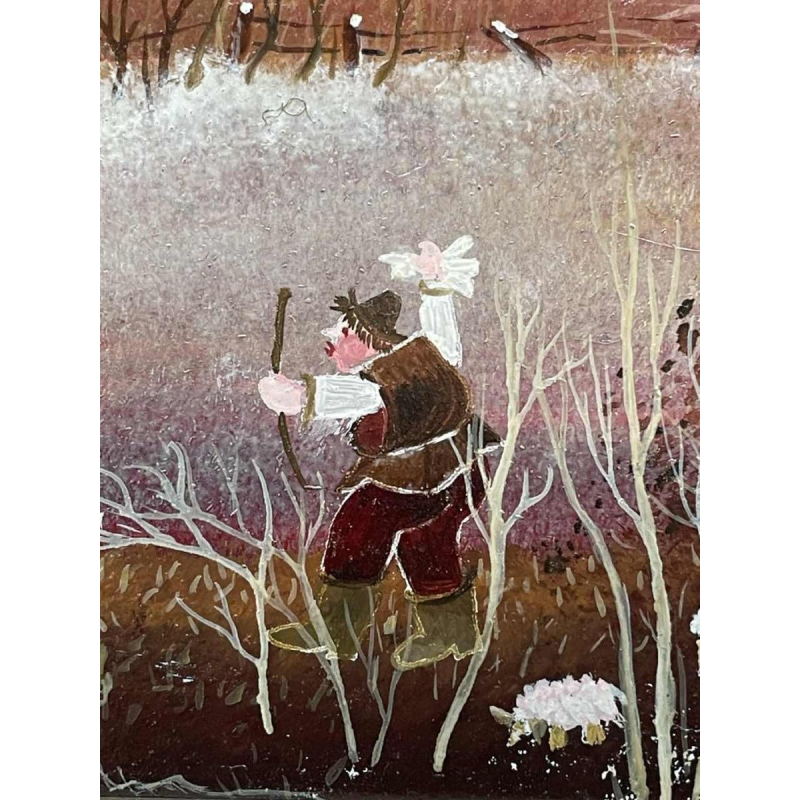 Danielle MOLINA "De terugkeer van de herder" 1981 hsp 24x30 cm