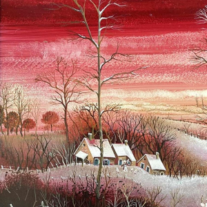 Danielle MOLINA "The Return of the Shepherd" 1981 hsp 24x30 cm