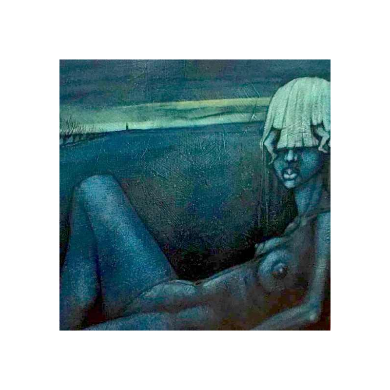 Johan Nyssen, Naked Woman, Oil on canvas, Painting, 1980