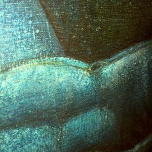 Johan Nyssen, Naked Woman, Oil on canvas, Painting, 1980