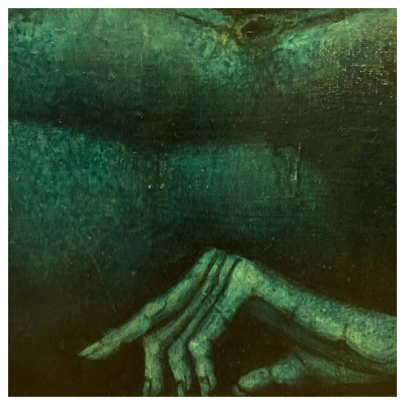 Johan Nyssen, Naked Woman, Oil on canvas, Painting, 1980