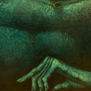 Johan Nyssen, Naked Woman, Oil on canvas, Painting, 1980