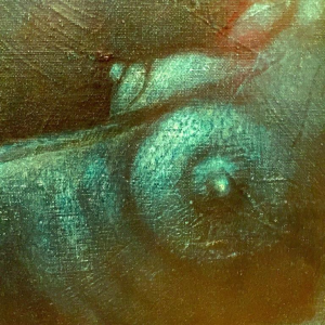 Johan Nyssen, Naakte vrouw, Olie op canvas, Schilderij 1980