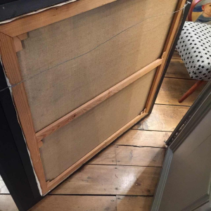 Johan Nyssen, Naakte vrouw, Olie op canvas, Schilderij 1980