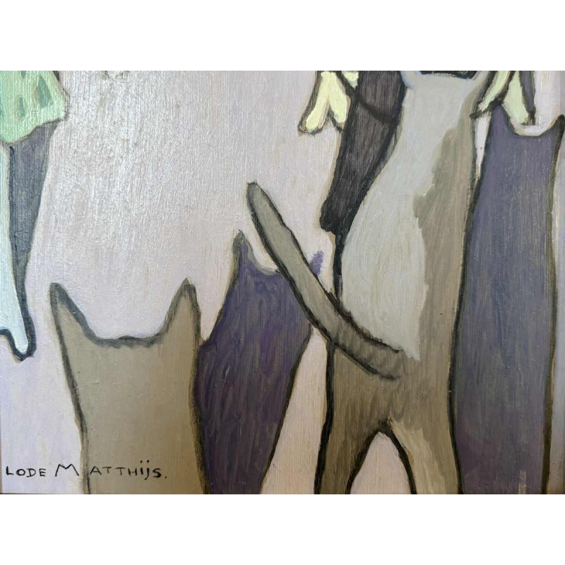 Lode MATTHIJS (1915-1995): De jager en de wolven