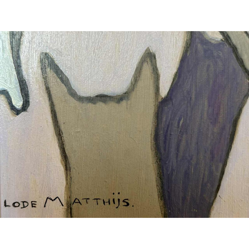 Lode MATTHIJS (1915-1995): De jager en de wolven