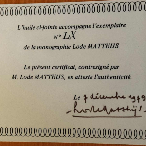 Lode MATTHIJS (1915-1995): De jager en de wolven